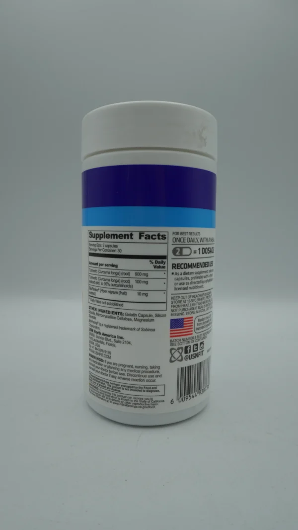 Turmeric Curcumin 60 cap de USN
