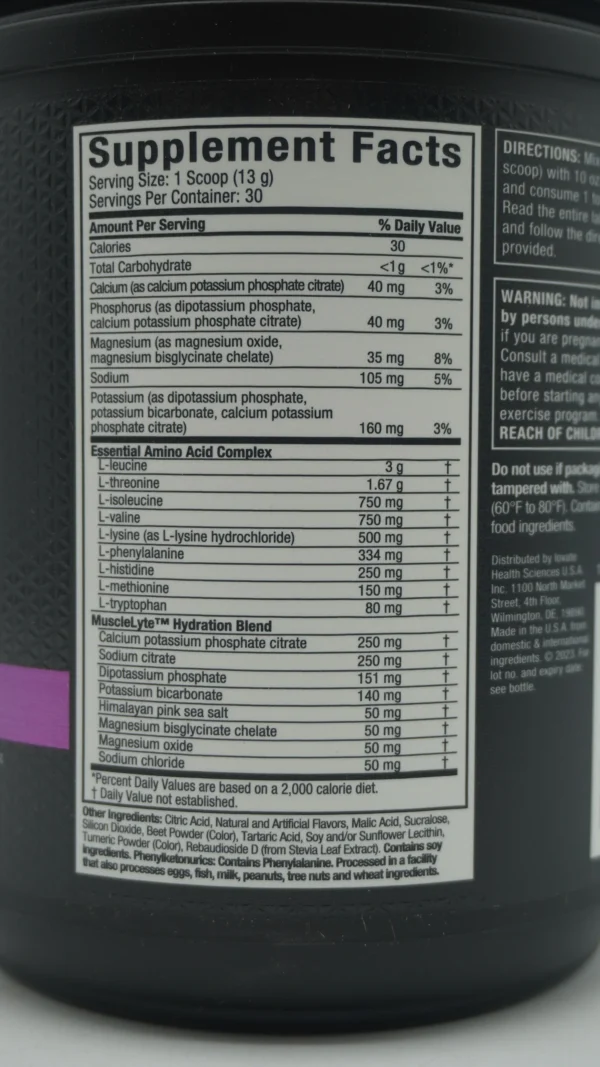EAA+ Muscletech - Aminoacidos