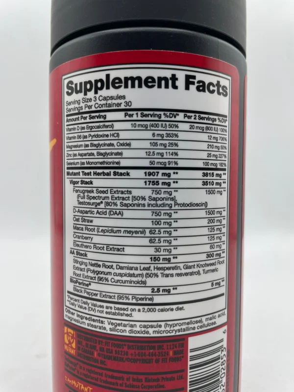 TEST - 3-Way Bioactive Test Stack - MUTANT