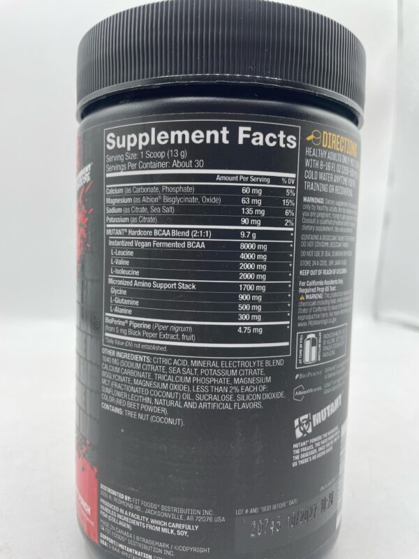 BCAA 9.7 - Sports Drink Mix - MUTANT