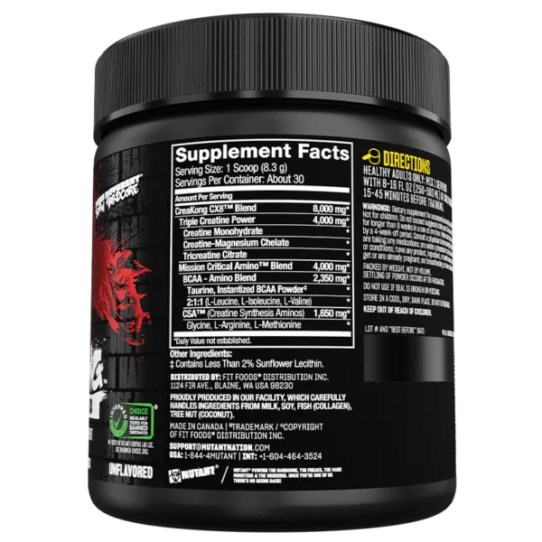 creakong_Mutant30servTabla CreaKong - MUTANT - 30serv