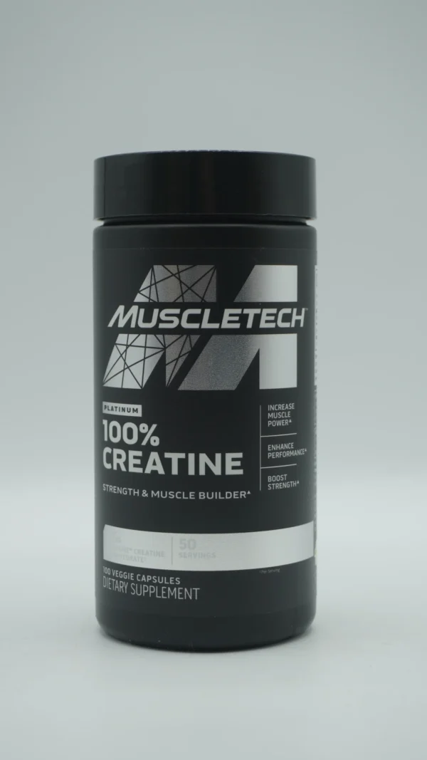 100% Creatina Platinium 100 cap