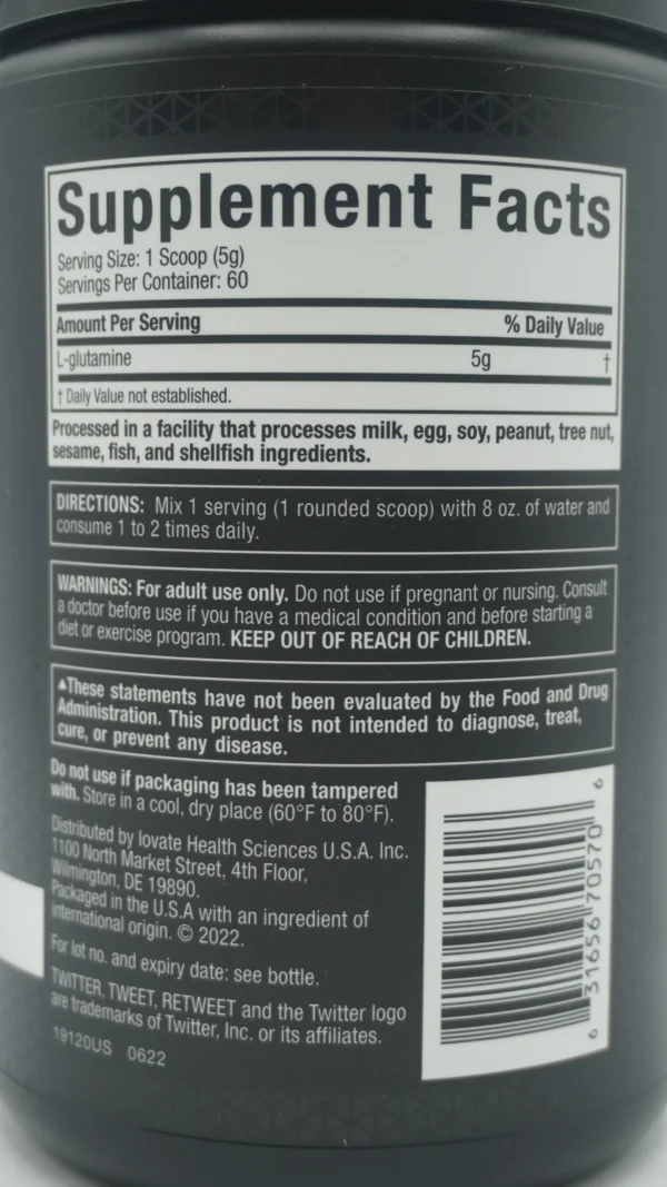 Glutamina Platinium 300G