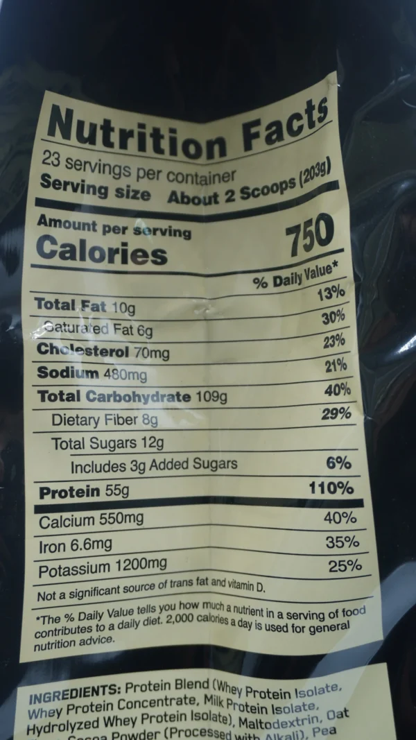 Gold Standar Gainer 10.2lb