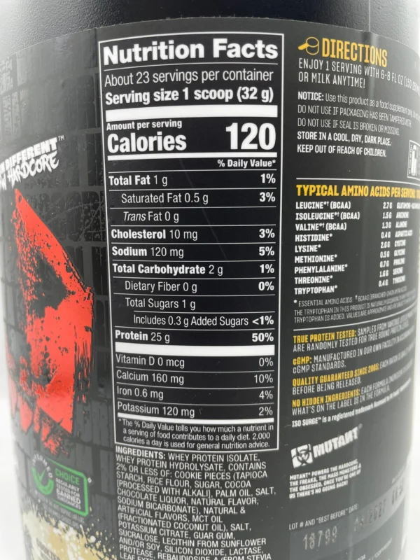 IsoSurgetabla1.webp Iso Surge 1,6lbs - MUTANT