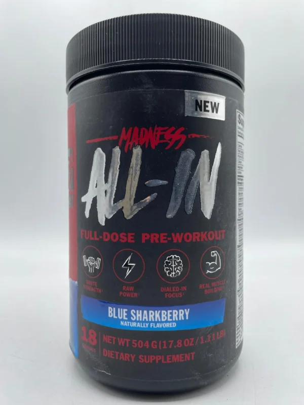 MADNESS ALL-IN - Full-Dose Pre-Workout - MUTANT
