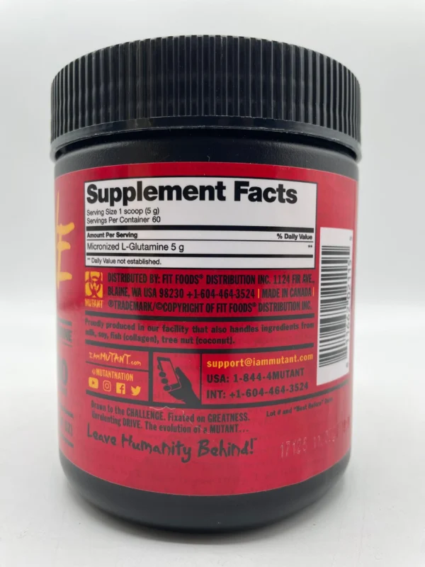 GLUTAMINE - Premium Micronizada L-Glutamina - MUTANT