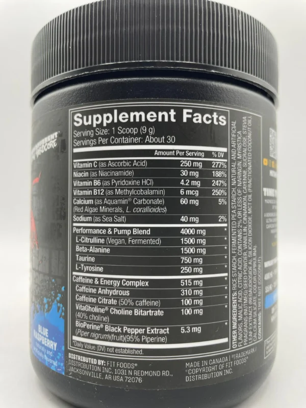 MADNESS PREWORKOUT - MUTANT