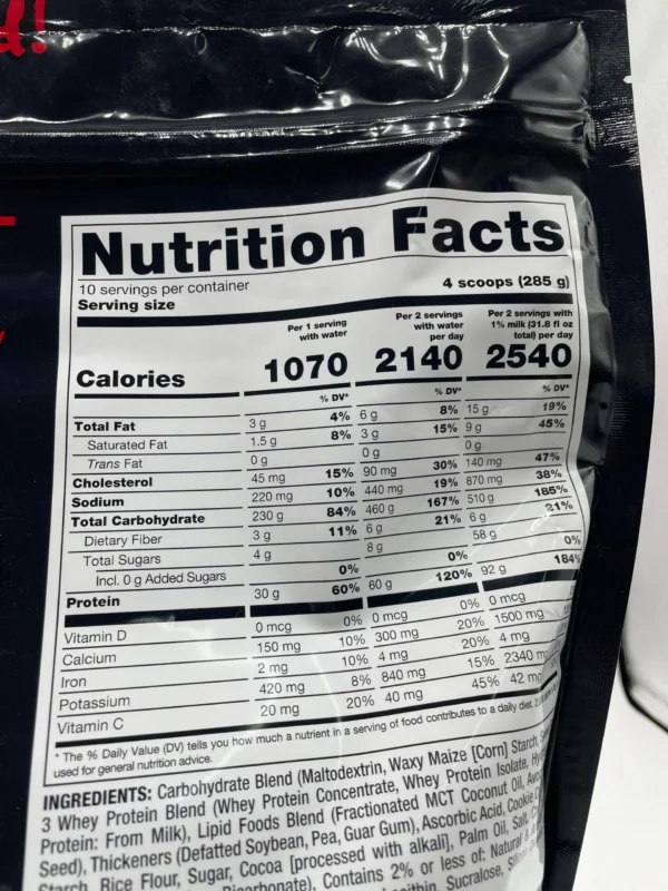 MASS EXTREME 2500 6lbs - MUTANT