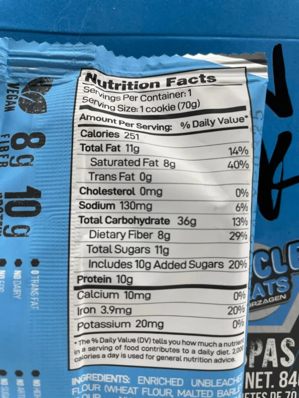 Protein Cookie Chocolate Chip Forzagen