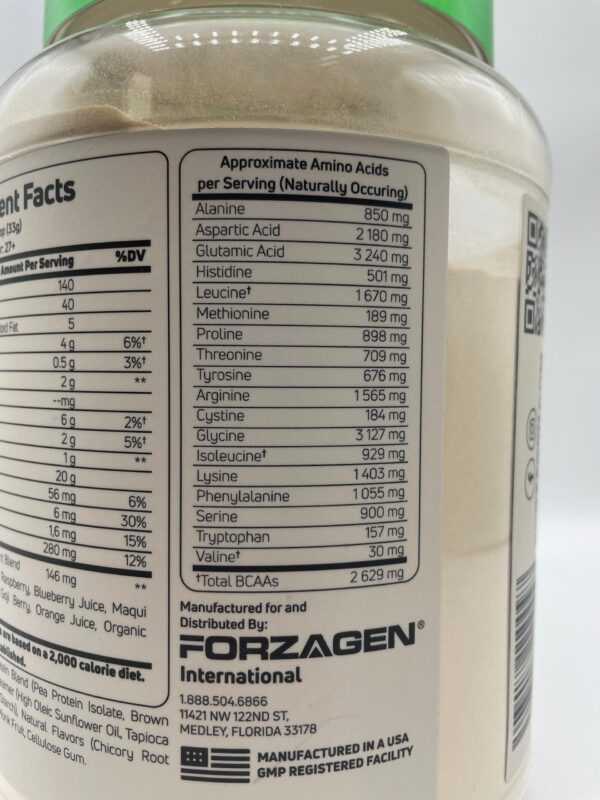 Vegan Protein Plant Based Pro 360 Forzagen