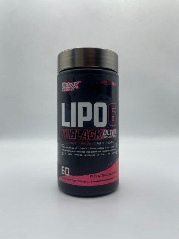 Lipo 6 Black Ultra Constrate - capsulas blandas