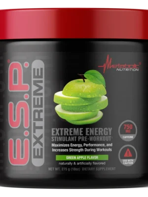 Metabolic Nutrition E.S.P. Extreme pre-entreno manzana verde 275 g