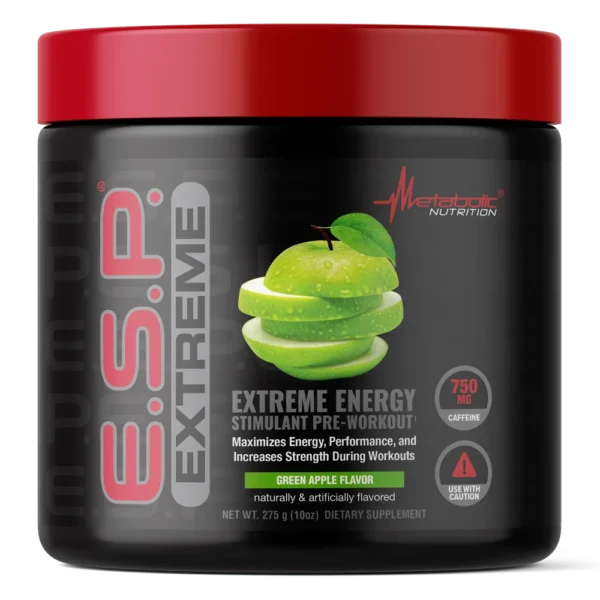 Metabolic Nutrition E.S.P. Extreme pre-entreno manzana verde 275 g